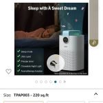 WHOLESALE TOPPIN HEPA Air Purifiers for Home Bedroom - Image 5