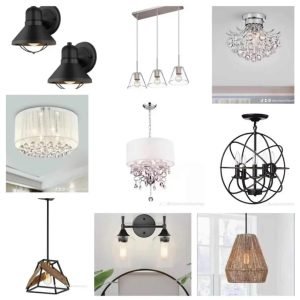 Lighting, Chandelier & Lamp Liquidation Pallets